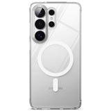 Husa de protectie Ringke Fusion MagSafe compatibil cu Samsung Galaxy S26 Ultra, Transparent