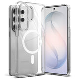 Husa de protectie Ringke Fusion MagSafe compatibil cu Samsung Galaxy S26 Ultra, Transparent