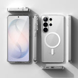 Husa de protectie Ringke Fusion MagSafe compatibil cu Samsung Galaxy S26 Ultra, Transparent