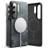 Husa de protectie Ringke Onyx MagSafe compatibil cu Samsung Galaxy S26 Ultra, Camo Black