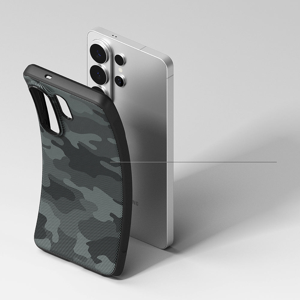 Husa de protectie Ringke Onyx compatibil cu Samsung Galaxy S26 Ultra, Camo Black