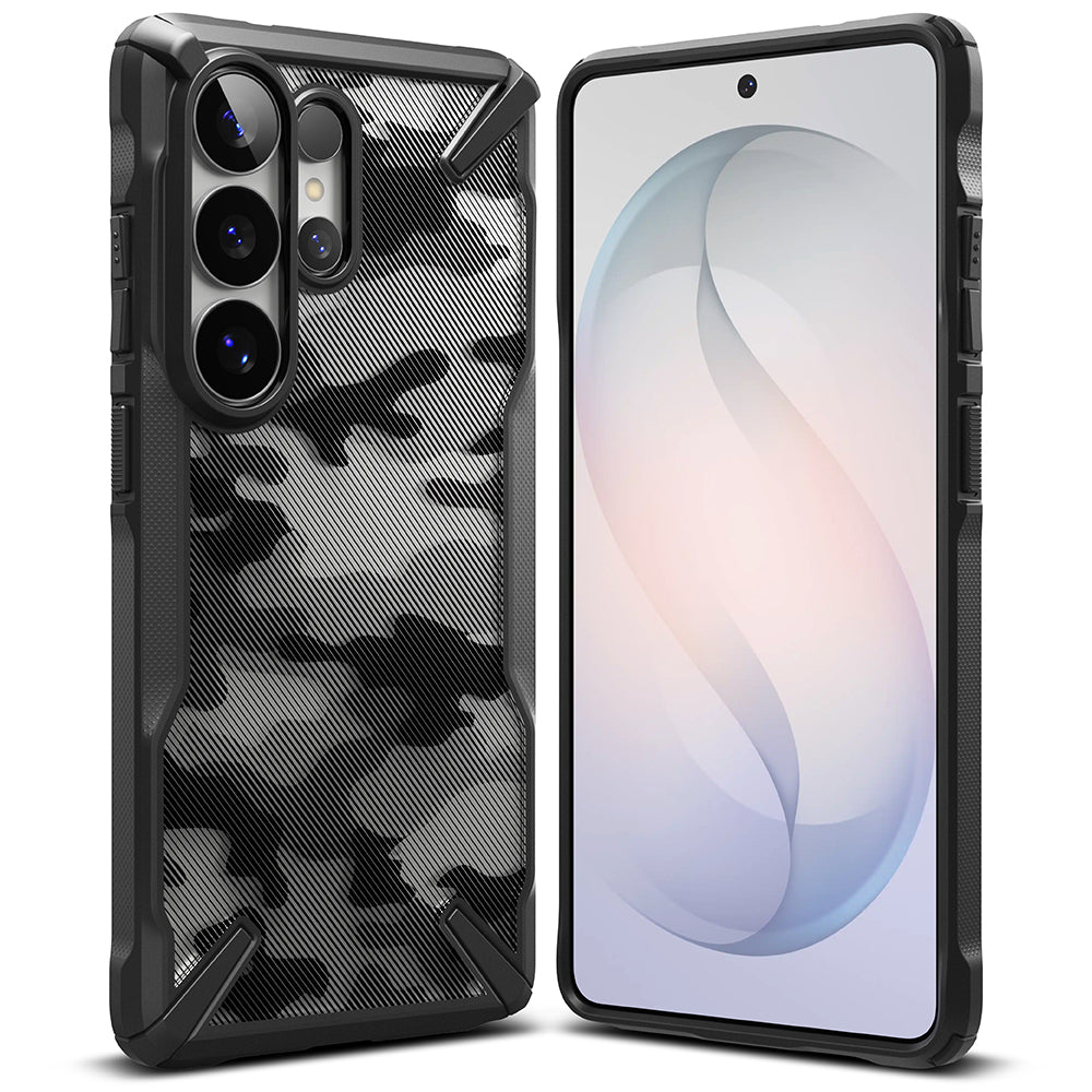 Husa de protectie Ringke Fusion X compatibil cu Samsung Galaxy S26 Ultra, Camo Black