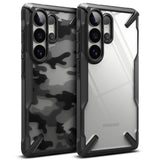 Husa de protectie Ringke Fusion X compatibil cu Samsung Galaxy S26 Ultra, Camo Black