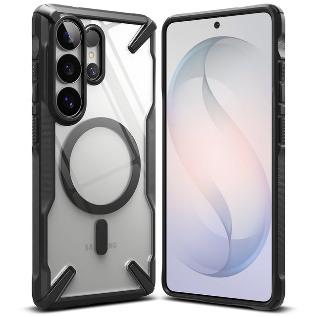 Husa de protectie Ringke Fusion X MagSafe compatibil cu Samsung Galaxy S26 Ultra, Negru