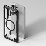 Husa de protectie Ringke Fusion X MagSafe compatibil cu Samsung Galaxy S26 Ultra, Negru