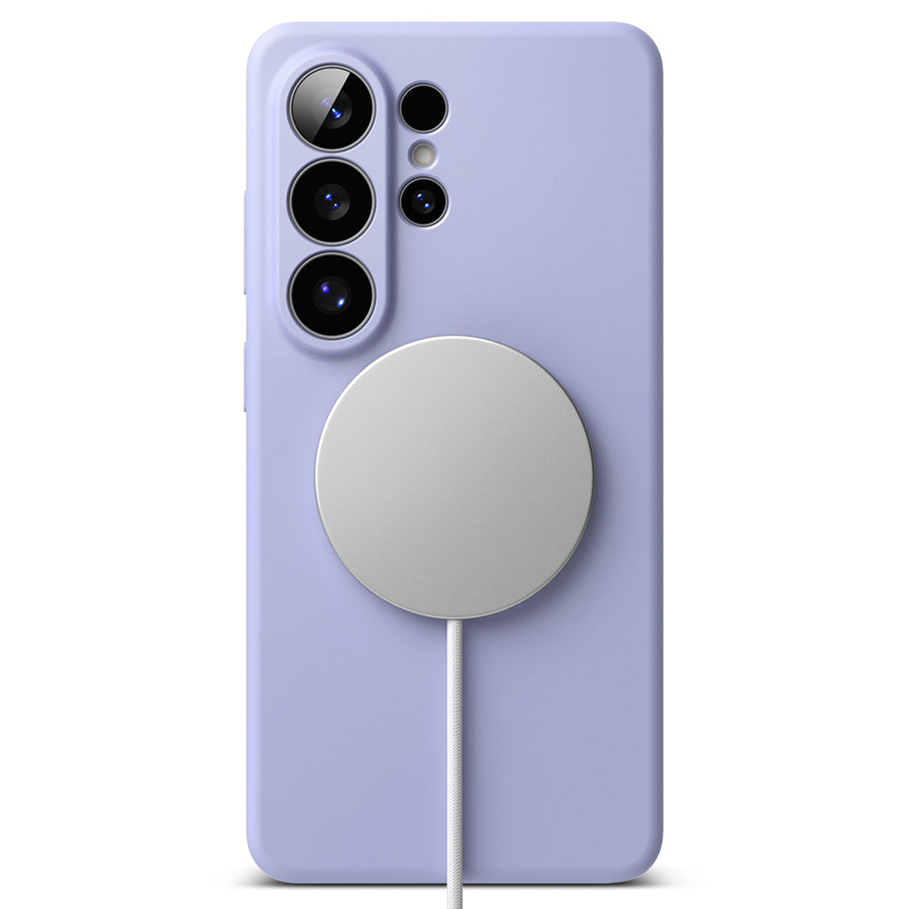 Husa de protectie Ringke Silicone MagSafe compatibil cu Samsung Galaxy S26 Ultra, Lavanda