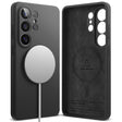 Husa de protectie Ringke Silicone cu inel magnetic compatibil cu Samsung Galaxy S26 Ultra, Negru