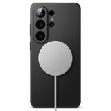 Husa de protectie Ringke Silicone cu inel magnetic compatibil cu Samsung Galaxy S26 Ultra, Negru
