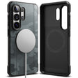 Husa de protectie Ringke Onyx Alpha MagSafe compatibil cu Samsung Galaxy S26 Ultra, Camo Black
