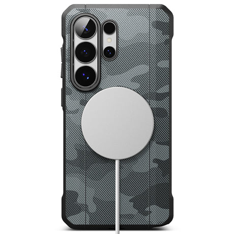 Husa de protectie Ringke Onyx Alpha MagSafe compatibil cu Samsung Galaxy S26 Ultra, Camo Black