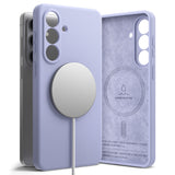 Husa de protectie Ringke Silicone MagSafe compatibil cu Samsung Galaxy S26 Plus, Lavanda