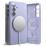 Husa de protectie Ringke Silicone MagSafe compatibil cu Samsung Galaxy S26, Lavanda