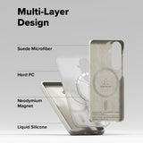 Husa de protectie Ringke Silicone MagSafe compatibil cu Samsung Galaxy S26, Stone