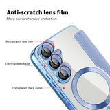 Husa de protectie Techsuit SmartMag Book compatibil cu Samsung Galaxy A57 5G, Albastru Deschis