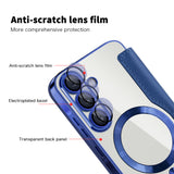 Husa de protectie Techsuit SmartMag Book compatibil cu Samsung Galaxy A57 5G, Albastru