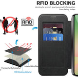 Husa de protectie Techsuit SmartMag Book compatibil cu Samsung Galaxy A57 5G, Negru