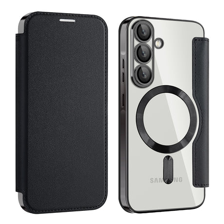 Husa de protectie Techsuit SmartMag Book compatibil cu Samsung Galaxy A37 5G, Negru
