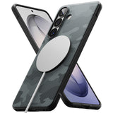 Husa de protectie Ringke Onyx MagSafe compatibil cu Samsung Galaxy S26 Plus, Camo Black