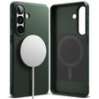 Husa de protectie Ringke Onyx MagSafe compatibil cu Samsung Galaxy S26 Plus, Verde Inchis