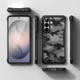Husa de protectie Ringke Fusion X compatibil cu Samsung Galaxy S26, Camo Black