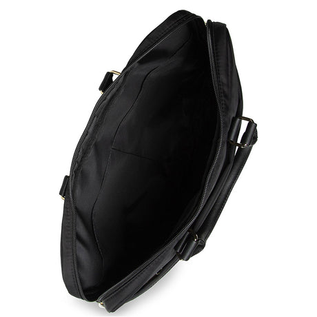 Geanta pentru Laptop 16", Unisex, Ajustabila - Guess Nylon Triangle Logo (GUCB15NTMLBK) - Black