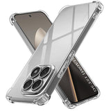 Husa de protectie Techsuit Shockproof Clear Silicone compatibil cu Xiaomi 15T, Transparent