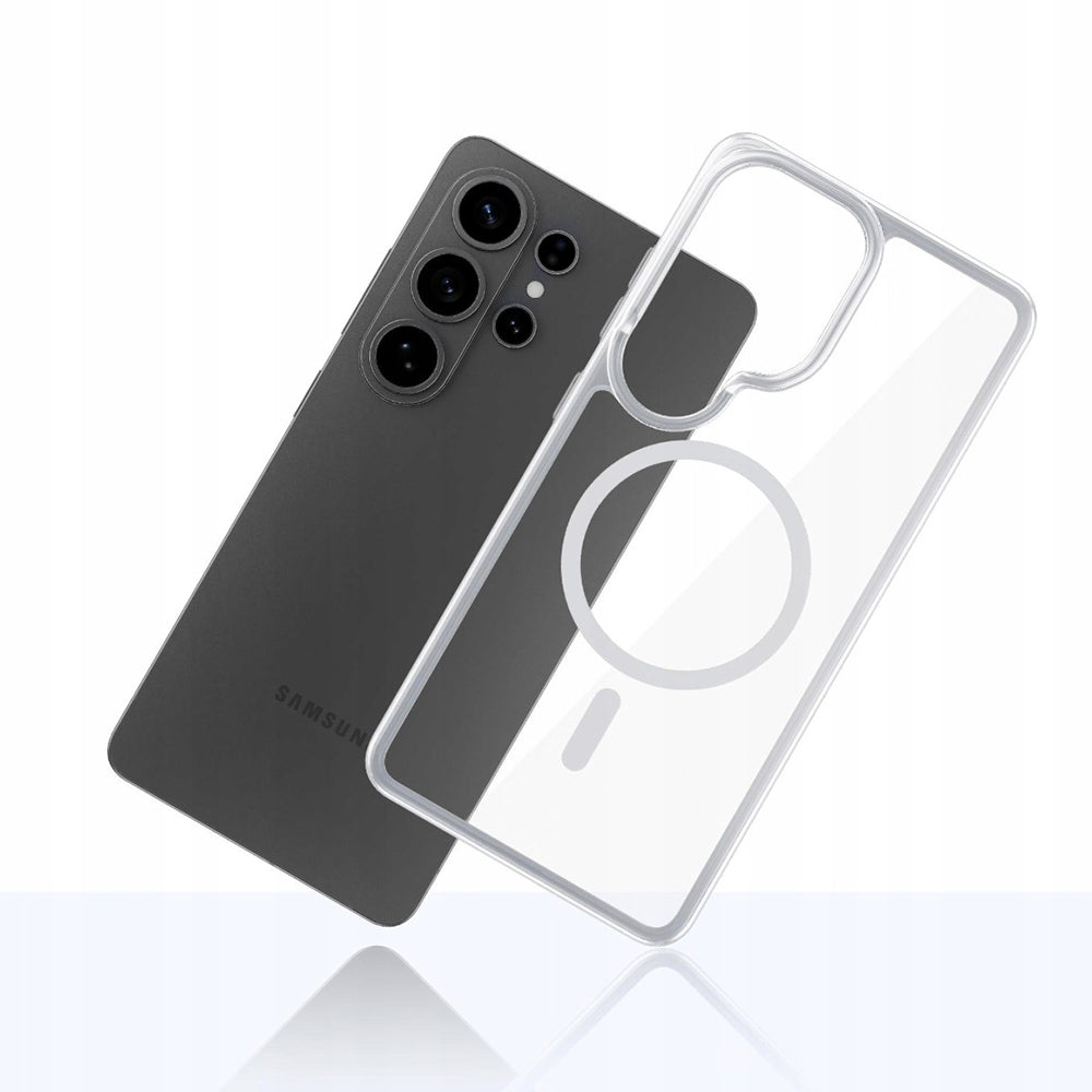 Husa de protectie 3mk Armor MagCase compatibil cu Samsung Galaxy S26 Ultra, Transparent