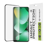 Folie de protectie Techsuit 111D Full Cover / Full Glue Glass / 3D Curved Screen compatibil cu Xiaomi Redmi Note 15 4G, Negru