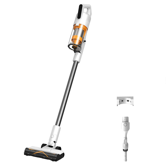 Deerma Cordless Vacuum Cleaner VCBD11B (T20 FLIP), Dry & Wet Cleaning, 21000Pa, 265W, 2200mAh, 45-Min, Green Light, Alb