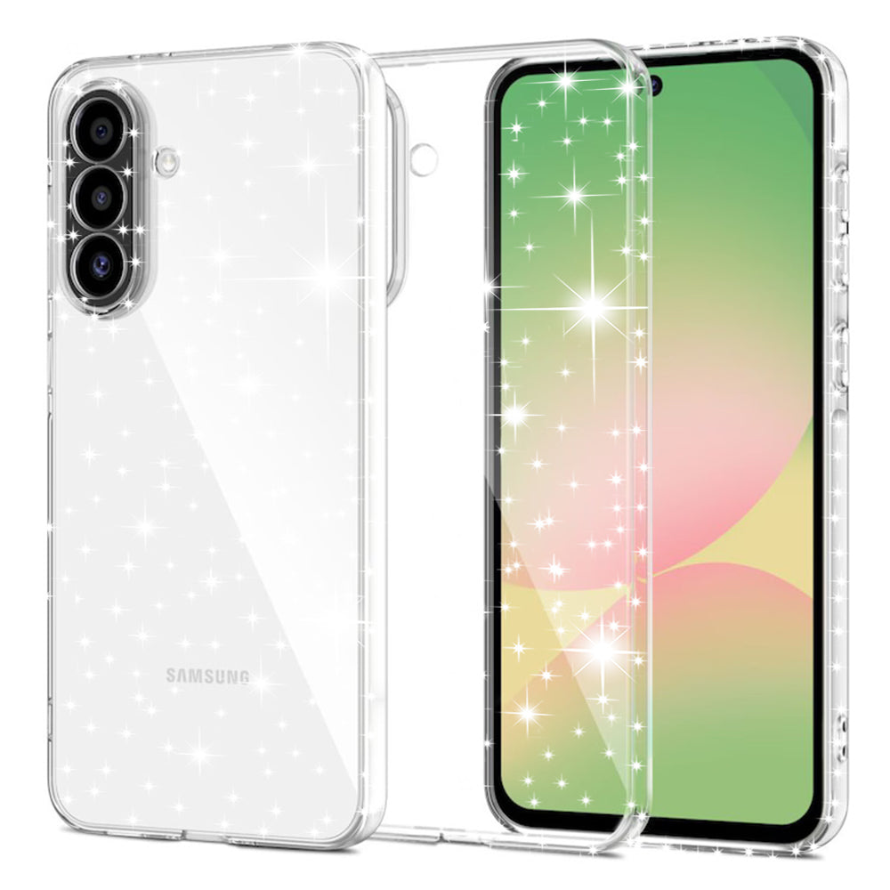 Husa de protectie Techsuit SparkleSkin Series compatibil cu Samsung Galaxy A57 5G, Transparent