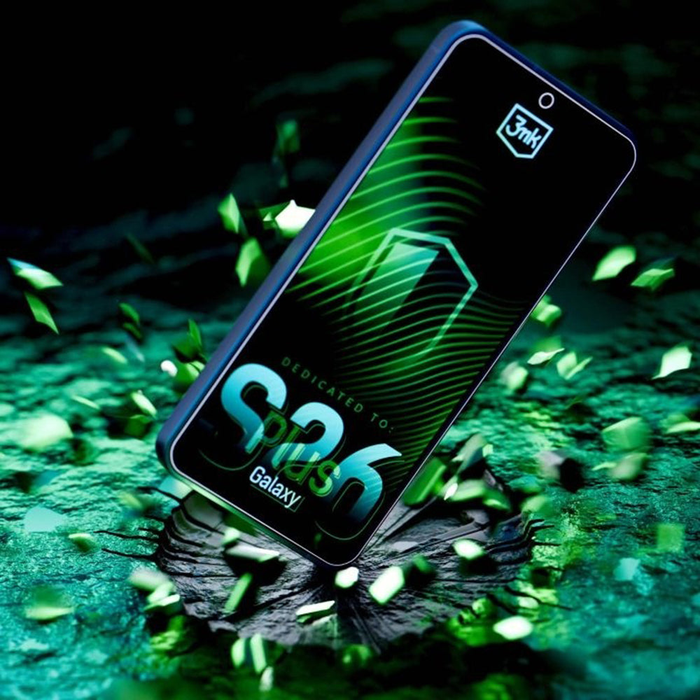Folie de protectie 3mk FlexibleGlass compatibil cu Samsung Galaxy S26 Plus, Transparent