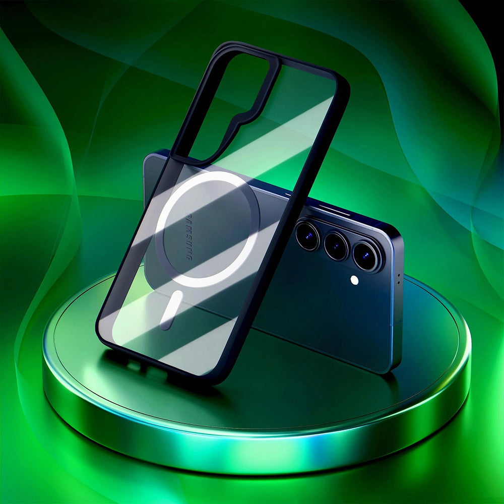 Husa de protectie 3mk Satin Armor MagCase compatibil cu Samsung Galaxy S26, Transparent