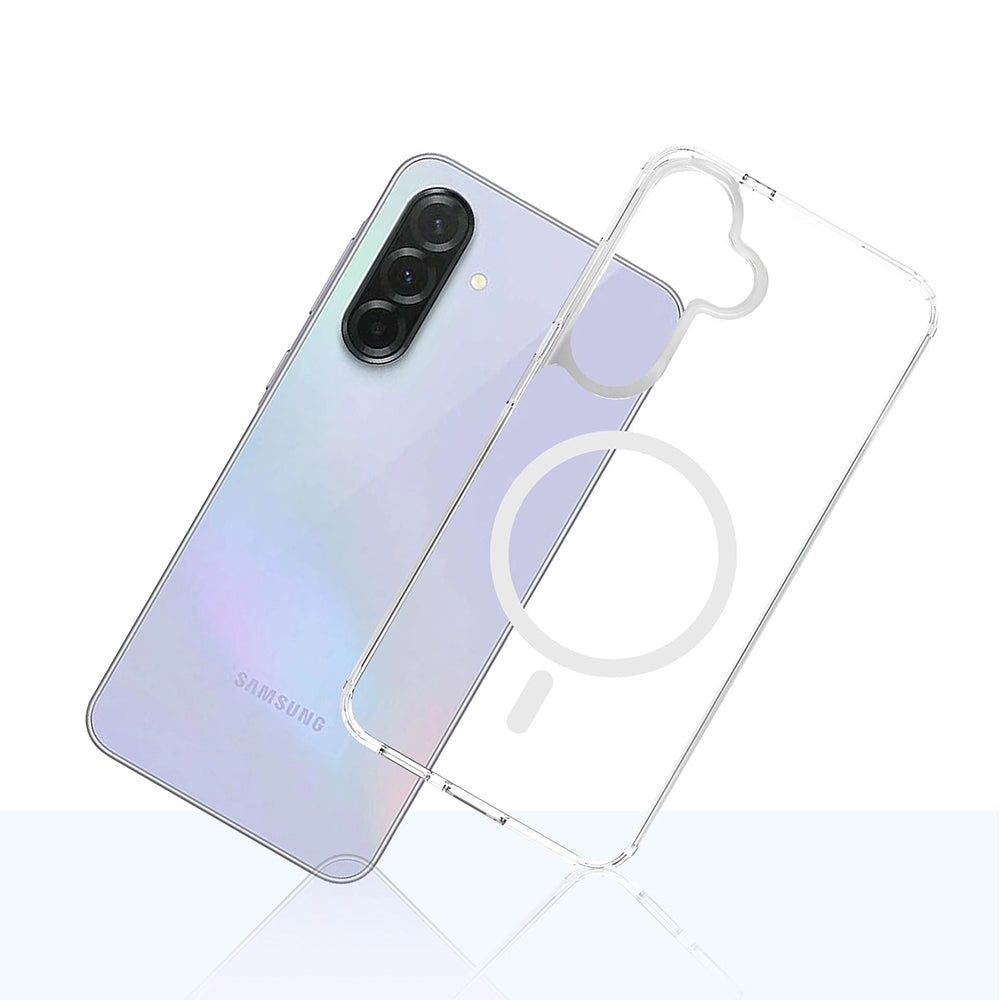 Husa de protectie 3mk Armor MagCase compatibil cu Samsung Galaxy A37 5G, Transparent