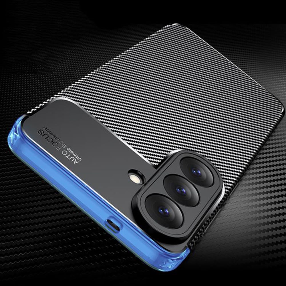 Husa de protectie Techsuit CarbonFiber compatibil cu Samsung Galaxy S26 Plus, Negru