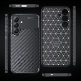 Husa de protectie Techsuit CarbonFiber compatibil cu Samsung Galaxy S26 Plus, Negru