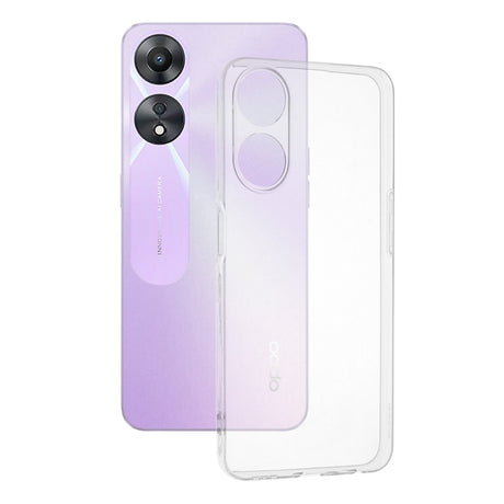 Husa de protectie Techsuit Clear Silicone compatibil cu Oppo A58 5G / A78 5G, Transparent