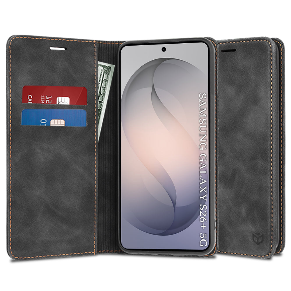 Husa de protectie Techsuit Confy compatibil cu Samsung Galaxy S26 Plus, Negru
