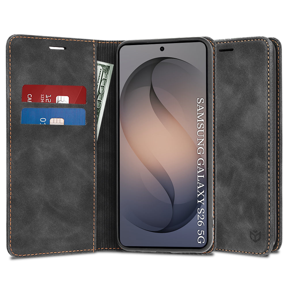 Husa de protectie Techsuit Confy compatibil cu Samsung Galaxy S26, Negru