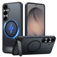 Husa de protectie Torras Pstand compatibil cu Samsung Galaxy S26, Negru