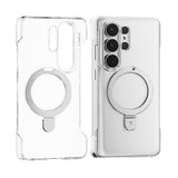 Torras Husa de protectie Torras Ostand Slim Series compatibil cu Samsung Galaxy S26 Ultra, Transparent – imagine 4