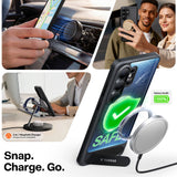 Torras Husa de protectie Torras Pstand compatibil cu Samsung Galaxy S26 Ultra, Negru – imagine 5