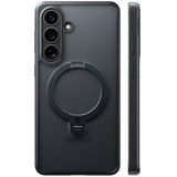 Husa de protectie Torras Ostand Spin Series compatibil cu Samsung Galaxy S26, Negru