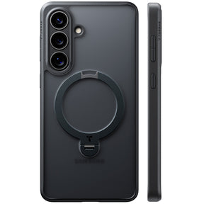 Husa de protectie Torras Ostand Spin Series compatibil cu Samsung Galaxy S26, Negru