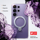 Torras Husa de protectie Torras Ostand Spin Series compatibil cu Samsung Galaxy S26 Ultra, Mov Inchis – imagine 4
