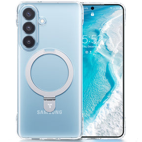 Husa de protectie Torras Ostand Slim Series compatibil cu Samsung Galaxy S26 Plus, Transparent
