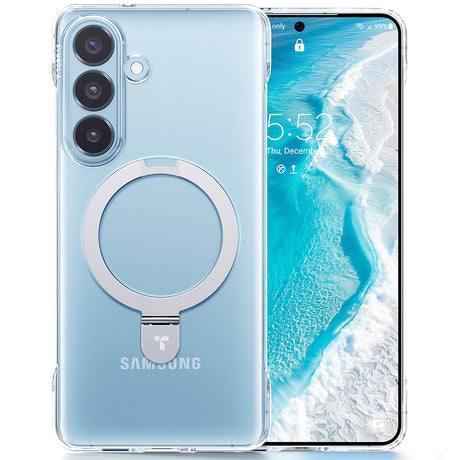 Husa de protectie Torras Ostand Slim Series compatibil cu Samsung Galaxy S26, Transparent
