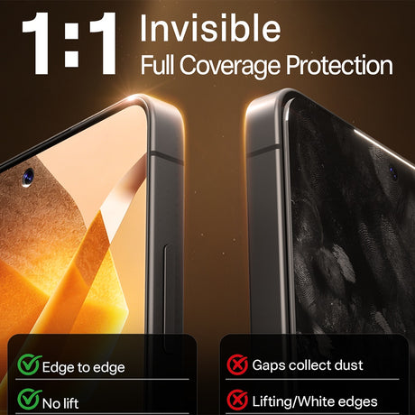 Folie de protectie Torras GlassGo Install Master compatibil cu Samsung Galaxy S26, Transparent