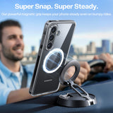 Husa de protectie Torras Guardian Magnetic Series compatibil cu Samsung Galaxy S26, Transparent