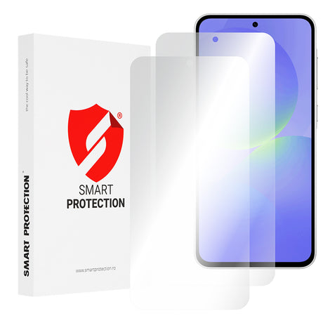 Folie de protectie Smart Protection Premium Classic (set de 2) compatibil cu Samsung Galaxy A37 5G, Transparent