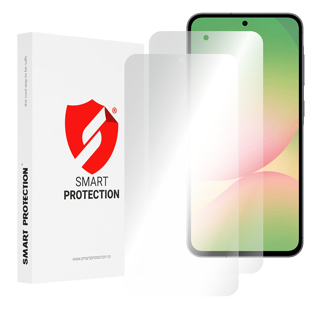 Folie de protectie Smart Protection Premium Classic (set de 2) compatibil cu Samsung Galaxy A57 5G, Transparent